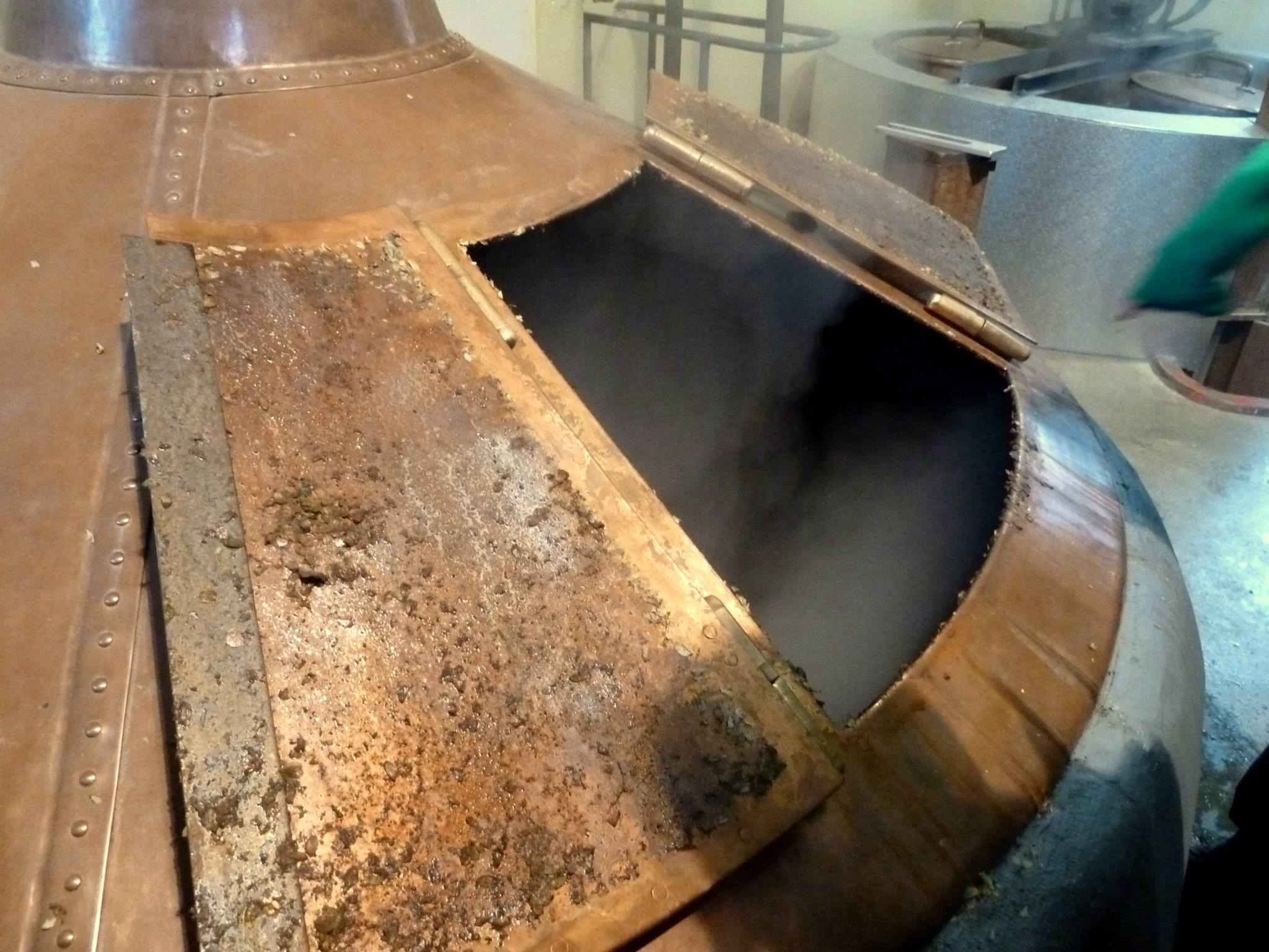 The Boil Kettle at Cantillon - Photo by Kevin Desmet @ Belgian Beer Geek