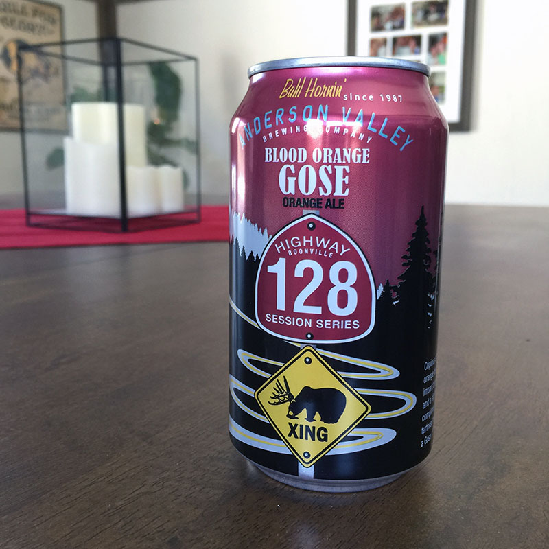 Anderson Valley Blood Orange Gose